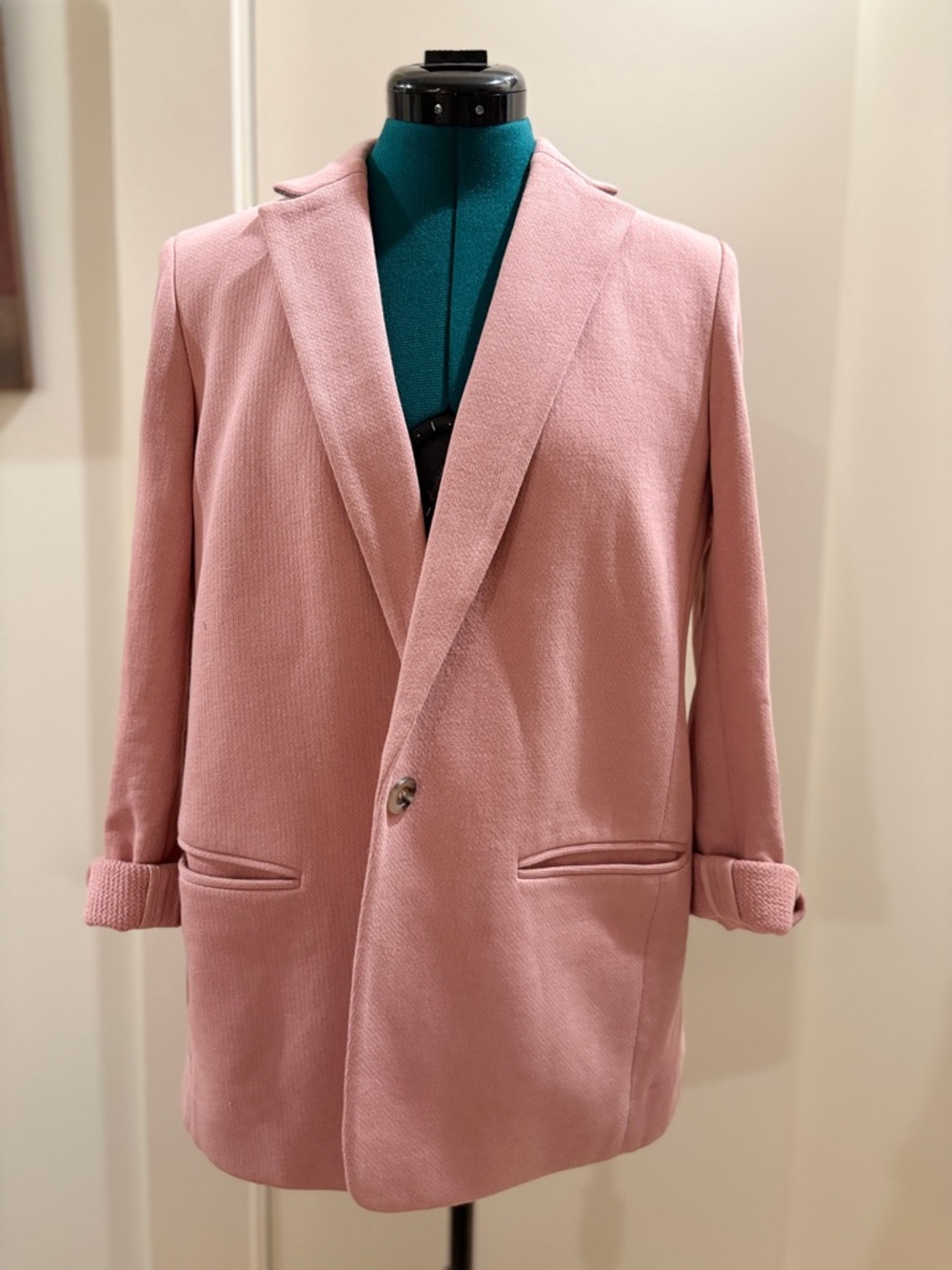 Ann Taylor Dusty Pink Blazer
